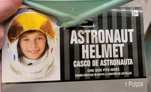Costume casco astronauta - , per