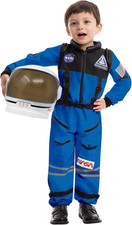 Costume Da Astronauta Blu Con